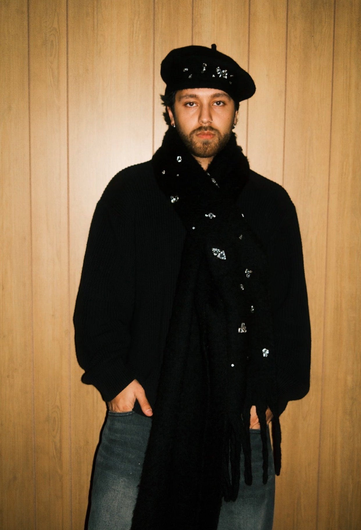 CMM Scarf + Beret - (Black Pre-Order)